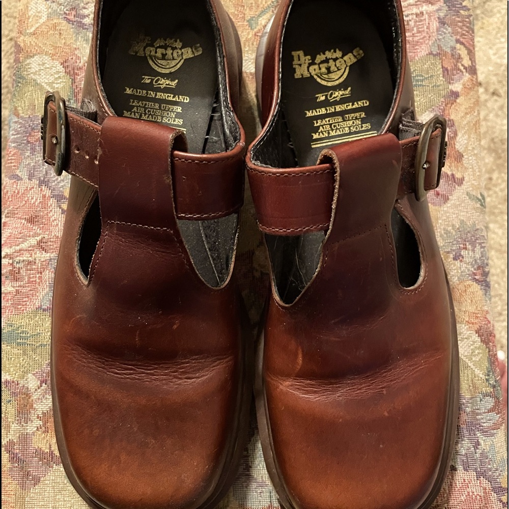 Vintage Doc Martens. Leather Mary Jane. Gently worn.